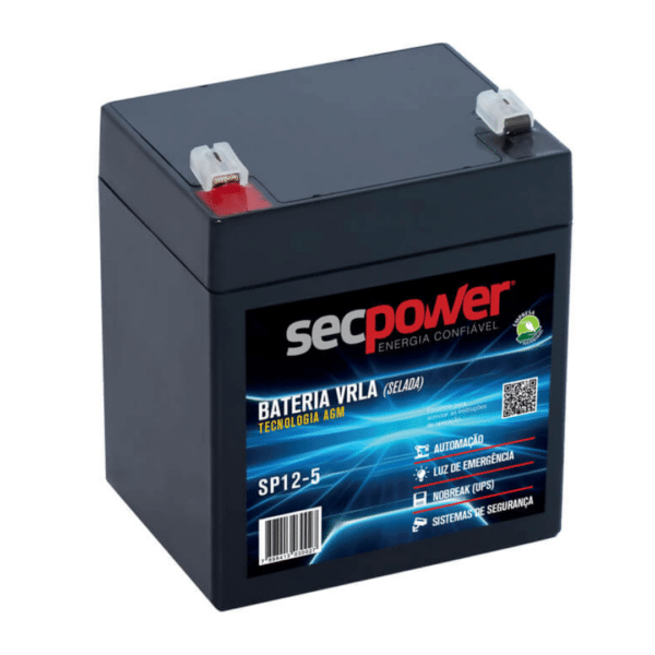 bateria secp power 5 ah 12v