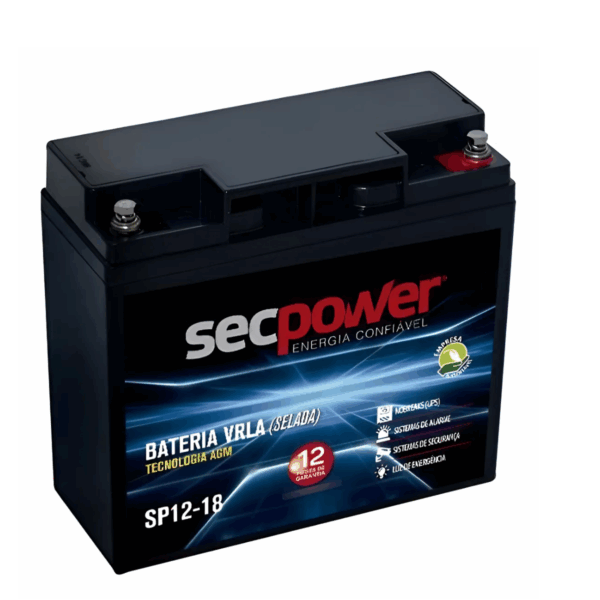 BAT. SECPOWER VRLA AGM 12V 18AH
